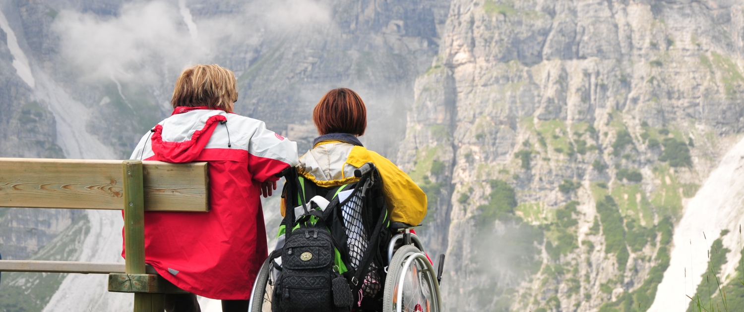 Mit Rollstuhl in die Berge (WRA)